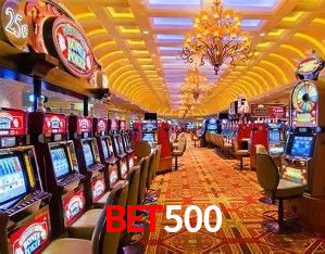 Interface moderna da plataforma bet500